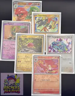 *SURGING SPARKS* Reverse Holo! 6-Card Bundle!- Pokemon-NM - Image 1