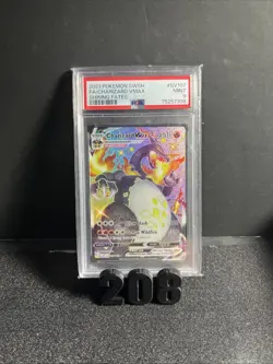 PSA 9 - Pokemon Card - Shining Fates SV107/SV122 - CHARIZARD VMAX (shiny) MINT - Image 1
