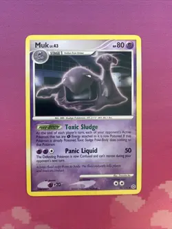 Pokemon Card Muk Secret Wonders Uncommon 56/132 Near Mint - Image 1