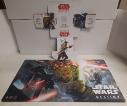 Star Wars Destiny Force Push Promo Playmat and Card Box Fantasy Flight Games - Image 1