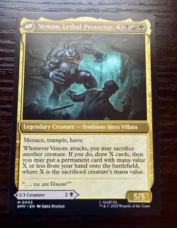 Magic the Gathering Marvel's Spider-Man Eddie Brock M 0055 Venom - Image 2