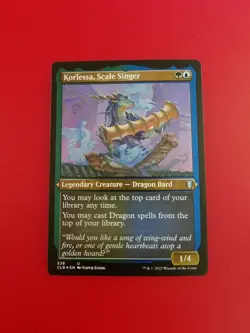 1x Korlessa, Scale Singer | FOIL-ETCHED | Battle for Baldur's Gate | MTG Magic - Image 3