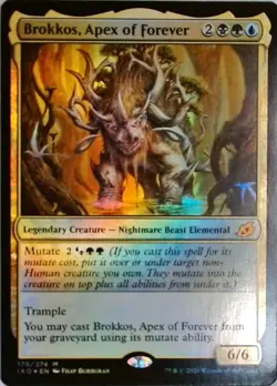 Magic | Ikoria: Lair of Behemoths | Brokkos, Apex of Forever | 179 | NM Foil - Image 1