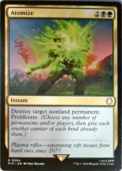 Magic | Universes Beyond: Fallout | Atomize | 94 | NM - Image 1