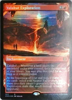 Magic | Zendikar Rising | Valakut Exploration (Showcase) | 303 | NM Foil - Image 1