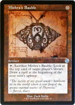 Magic | Mishra's Bauble (Schematic) | 97 | NM - Image 1