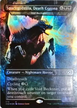 Magic | Ikoria: Lair of Behemoths | Spacegodzilla, Death Corona - Void Beckoner - Image 1