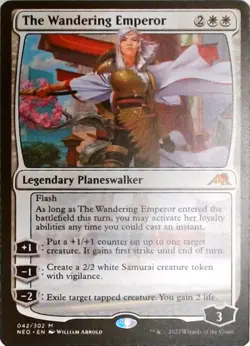 Magic | Kamigawa: Neon Dynasty | The Wandering Emperor | 42 | NM - Image 1