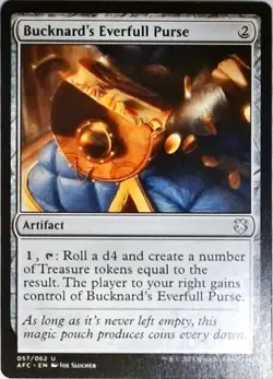 Magic | Commander: Adventures in the Forgotten Realms | Bucknard's Everfull Purs - Image 1