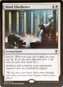 Magic | Commander 2016 | Blind Obedience | 59 | NM - Image 1