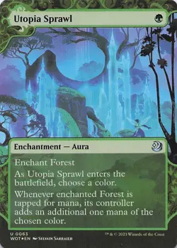 Utopia Sprawl Wilds of Eldraine: Enchanting Tales Foil - Image 1