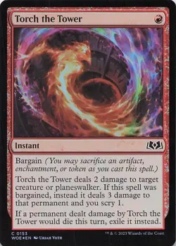 Torch the Tower Wilds of Eldraine Foil - Image 1