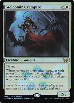 Welcoming Vampire Promo Innistrad: Crimson Vow Foil - Image 1
