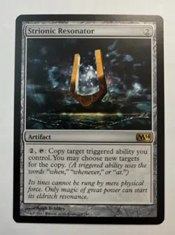 MTG Strionic Resonator Magic 2014 Core Set Regular NM - Image 1