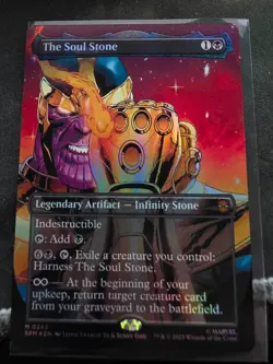 The Soul Stone (Borderless) Marvel's Spider-Man Foil - Image 1