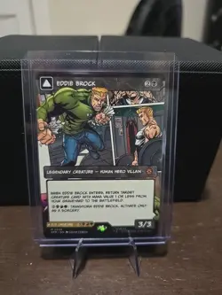 Spiderman Magic the Gathering Mythic Rare Lot of 10 Borderless Eddie Brock Look - Image 2