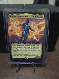 Spiderman Magic the Gathering Mythic Rare Lot of 10 Borderless Eddie Brock Look - Image 4