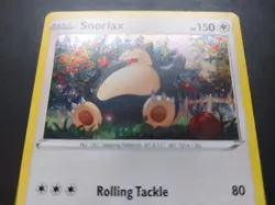 Pokemon - Snorlax 140/202 Alternate Cosmos Holo Promo Sword and Shield Base Set - Image 5