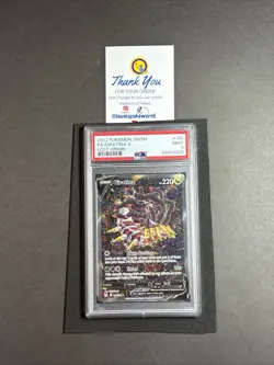 2022 POKEMON SWORD & SHIELD LOST ORIGIN #186 FULL ART/GIRATINA V - PSA 9 - Image 2