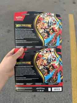 Pokemon TCG Mega Evolution 3-Pack Blister Set of 2 IN HAND SHIPS NOW✅✅✅ - Image 2
