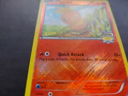 Pokemon - Torchic 12/111 Staff City Championships Promo Holo Furious Fists - Image 4
