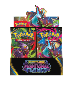 PRESALE Pokemon Mega Evolution Phantasmal Flames Booster Display Box Sealed - Image 2