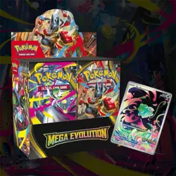 Pokemon TCG: Mega Evolutions ME01: Enhanced Booster Box SEALED With PROMO - Image 1