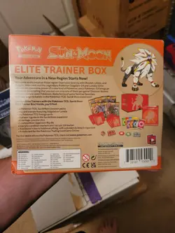 Sun and Moon Base ETB Factory Sealed [Solgaleo] Pokemon Elite Trainer Box - Image 3