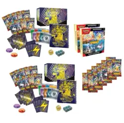 Pokemon Surging Sparks Elite Trainer Box + Booster Bundle, Lot Of (2)-Costco Set - Image 3