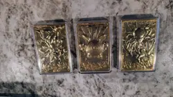1999 Pokemon Charizard Poliwhirl, MewTew Limited Edition 23K Gold-Plated Trading - Image 1