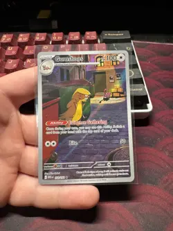 Gumshoos 153/132 Full Art Holo Illustration Rare Mega Evolution Pokemon 2025 - Image 1