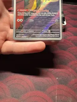 Gumshoos 153/132 Full Art Holo Illustration Rare Mega Evolution Pokemon 2025 - Image 4