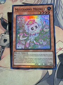 YuGiOh Asian English SUDA-AE025 Mulcharmy Meowls super rare Near Mint - Image 5