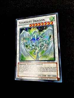 🔥 YUGIOH • STARDUST DRAGON • SUPER RARE • SHSP-ENSE1 • LIMITED/E • NM 🔥 - Image 4