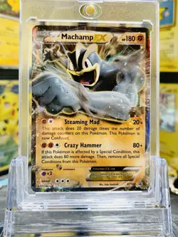 Machamp EX XY108 Promo Rare Holo Pokemon Card Near Mint Condition Never Played - Image 1