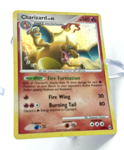 Pokemon TCG 2009 Charizard LV.60 Platinum Arceus Holo Rare Card 1/99 - Image 4