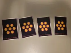 Dark Dragon Balls Ex16-09 Dragon Ball Super 4 Card Lot Foil - Image 2