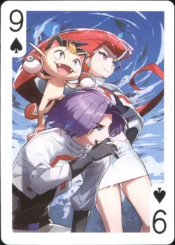 Japan PALCITY Pokemon Playing Card Poker Set #9 of Spades Team Rocket Jessie - Image 1