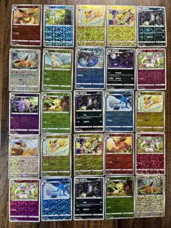 2025 Pokemon TCG S-chinese Gem Pack Vol2 CBB2C 50 Card Eeveelutions Parallel Lot - Image 1