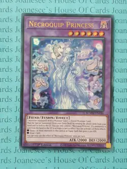 BLMM-EN146 Necroquip Princess Ultra Rare Yu-Gi-Oh Card 1st Edition New - Image 1