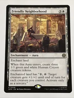 MTG Universes Beyond: Spider-man Friendly Neighborhood 0008 NM Rare - Image 1