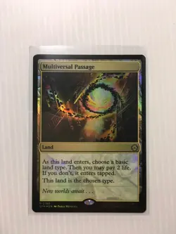MTG Multiverse Passage Foil 180 - Marvel’s Spider-Man Magic the Gathering - Image 1