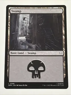 MTG Universes Beyond: Spider-man Swamp 0196 NM - Image 1