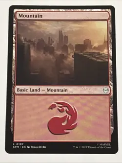 MTG Universes Beyond: Spider-man Mountain 0197 NM - Image 1
