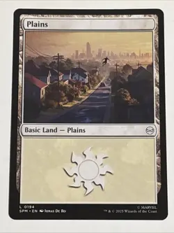 MTG Universes Beyond: Spider-man Plains 0194 NM - Image 1