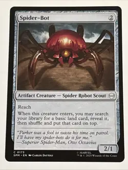 MTG Universes Beyond: Spider-man Spider-Bot 0173 NM - Image 1