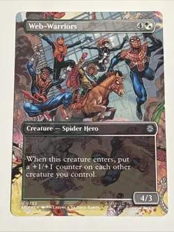 MTG Universes Beyond: Spider-man Web-Warriors Borderless 0203 NM - Image 1
