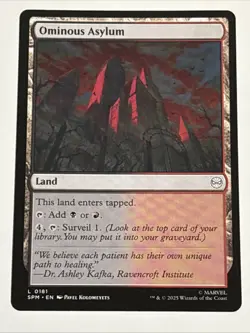 MTG Universes Beyond: Spider-man Ominous Asylum 0181 NM - Image 1