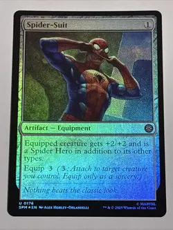 MTG Universes Beyond: Spider-man Spider-Suit Foil 0176 NM - Image 1