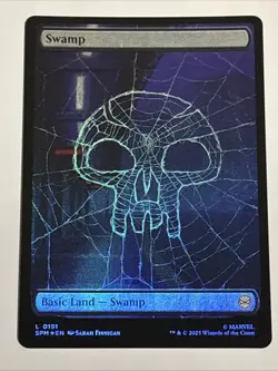 MTG Universes Beyond: Spider-man Swamp Foil 0191 NM - Image 1